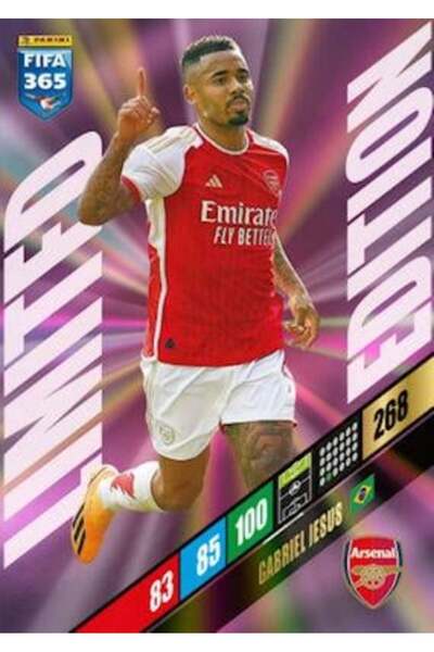 Panini Adrenalyn XL FIFA 365 2024 Limited Edition Gabriel Jesus (Arsenal)