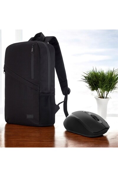 Technow حقيبة ظهر للكمبيوتر المحمول من القماش المقاوم للماء مقاس 15.6 بوصة من...