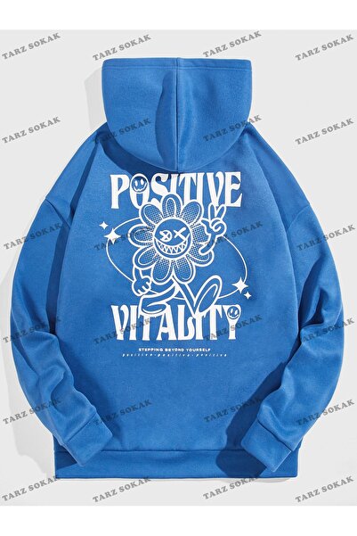 Drippy Y2K trend unisex retro dukserica sa kapuljačom - Kod 1773