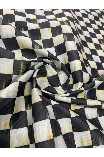 çataloğlu tekstil Antique Checkerboard Pattern Upholstery Fabric Multi-Purpose Seat Cover Table Cover Upholstery Fabric