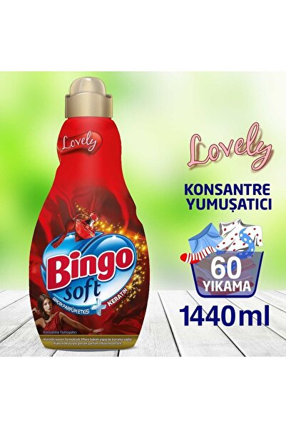 Bingo Soft Lovely Çamaşır Yumuşatıcısı 1440 Ml-