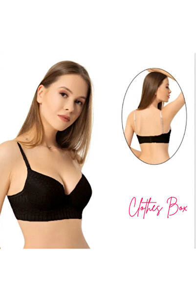 FK حمالة صدر بوستير بتفاصيل دانتيل فارغة