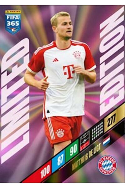 Panini Matthijs De Ligt - Adrenalyn XL Fifa 365 2024 Limited Edition (Fc Baye...