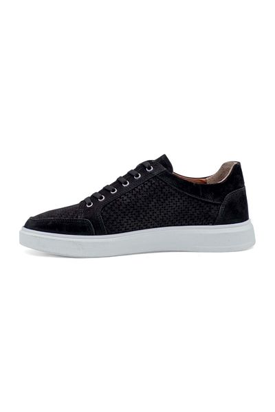 Dropland Αθλητικά ανδρικά παπούτσια Nubuck Black 8714