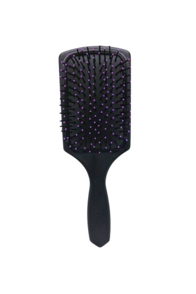 Mu Art Ahşap Bo Hua Salon Ab-05-25 Square Black Hair Brush - Comb (5175)