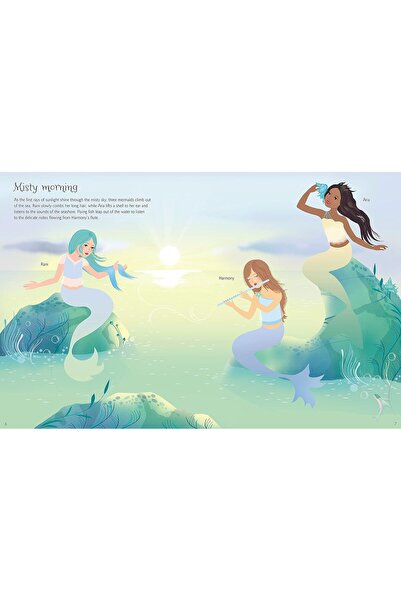 Penguin Books Fiona Watt Dolly Dressing Mermaids Sticker
