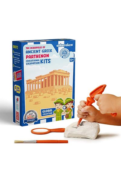 Arkerobox - Set Arheologic Educational Si Puzzle 3d, Marea Britanie Antica, Stonehenge