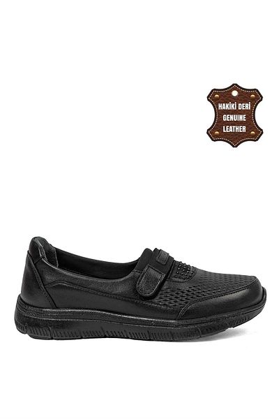 Voyager 9405 Pantofi de damă Faylon din piele neagră