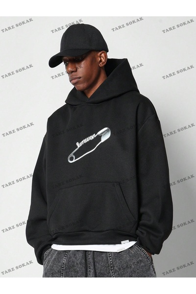 Drippy Y2K trend unisex retro dukserica sa kapuljačom - Mr. Code 1711