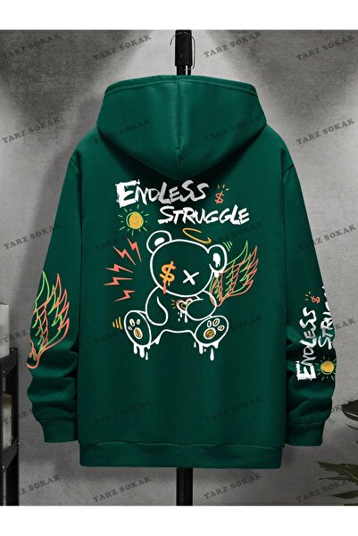 Drippy Y2K trend unisex retro dukserica sa kapuljačom - Kod 1583