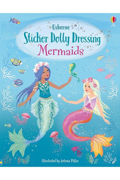 Penguin Books Fiona Watt Dolly Dressing Mermaids Sticker