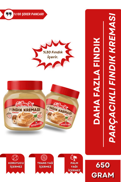 Gelincik Kahvaltılık Sürülebilir Doğal Katkısız 650gr Özel Üretim Parçacıklı ...