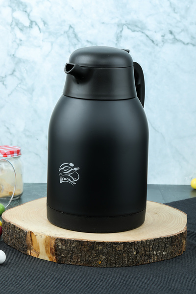 Go İthalat Nvdn- Nvdn-Rsgitlt345 Ckr-2038 2Lt.Bitter Steel Thermos Short Chub...