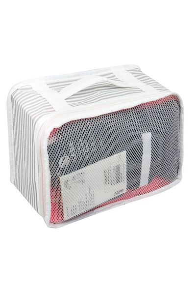 Ethab Ticaret Suitcase Organizer Suitcase Organizer Set of 6 - Gray (4457)