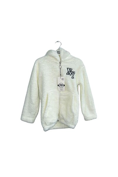 Star Pop Plush Cardigan for Children 3-12 Years
