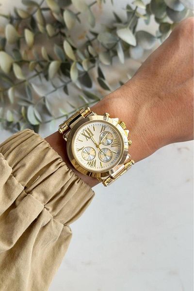 OQQO Massa Gold Women's Wristwatch