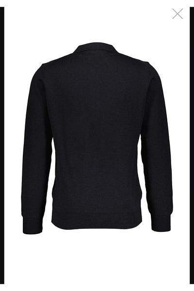 Diandor Men's Classic Polo Zippered Collar Knitwear Sweater