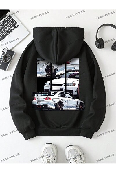 Drippy Y2K Trend Unisex φούτερ με κουκούλα - Ανδρική σεζόν, Κωδικός 1828