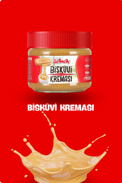 GELİNCİK HAŞHAŞ BİSKÜVİ KREMASI SMOOTH ÖZEL ÜRETİM 320G KAHVALTILIK KREMA BİSKÜVİ KREMASI