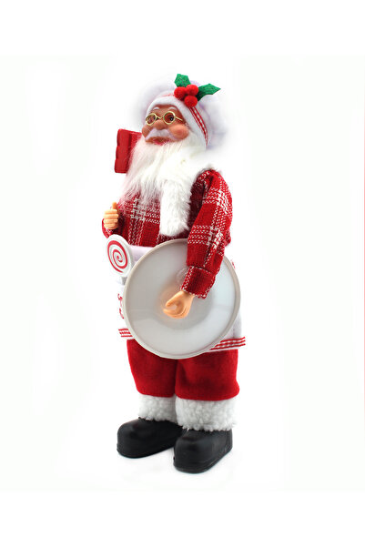 Lora Wedding 30cm Aşçı Kıyafetli İthal Noel Baba Biblosu