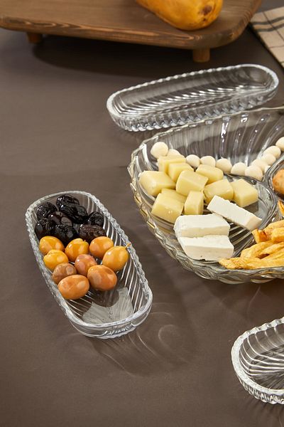 DORRY HOME Felicity Series 5 Piece Breakfast Set - Herringbone