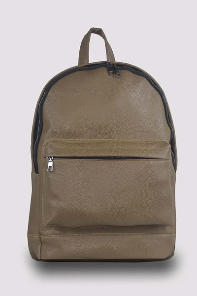 Bagorama Jose Unisex Χαρτοφύλακας από συνθετικό δέρμα και σακίδιο πλάτης Laptop - Mink