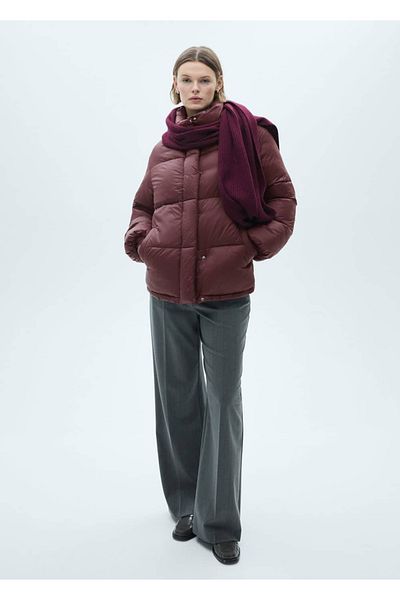 MANGO Woman Gesteppter kurzer Anorak – stilvoll und bequem