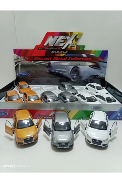 PeriYedi ÇEK BIRAK AUDİ Q3 1/36 Ölçekli Kapısı Açılan