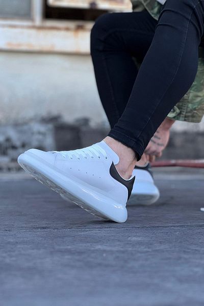 Wagoon Wg095 Λευκά Ανδρικά Casual Παπούτσια