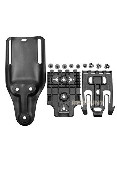 choice2 long set BK Tactical Holster Belt Holster Drop Adapter Short SOG Clip...