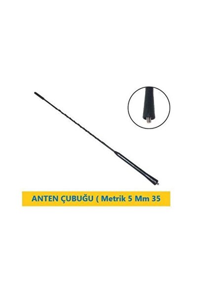OEM 3A0051849 Anten Çubuğu ( Metrik 5 Mm 28 Cm ) Golf 4 Bora Passat Polo Polo...