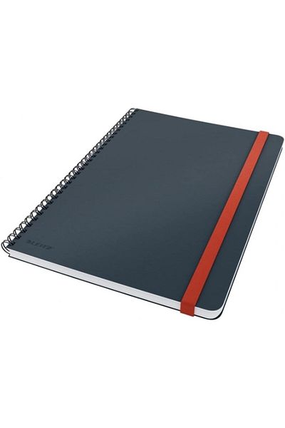 STOREMAX Muartshop 44840089 Cosy Soft Touch Spiral Large Size Checkered Notebook, B5 871301