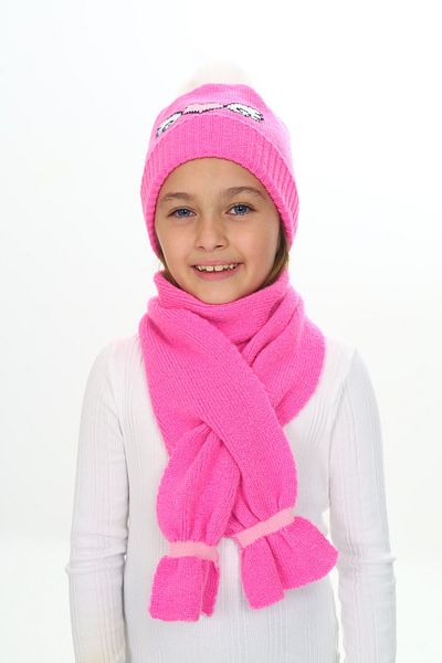 Sevimli Girl's Beret Scarf Set 4-10 Years