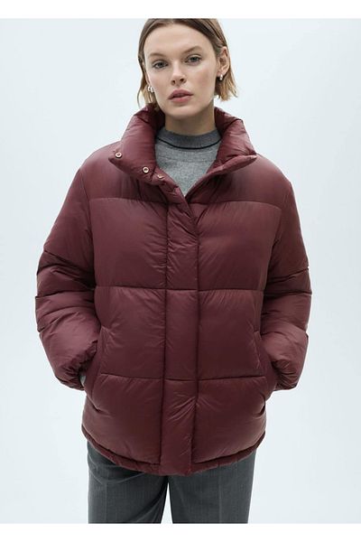 MANGO Woman Gesteppter kurzer Anorak – stilvoll und bequem