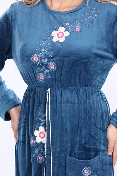 mervemoda ΓΥΝΑΙΚΕΙΟ ΜΑΚΡΙΜΑΝΙΚΟ ΒΕΛΟΥΔΙ ΦΟΡΕΜΑ
