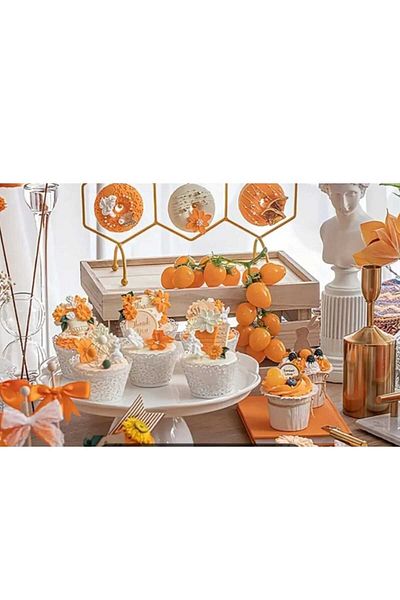 ÇEÇEN HOME 10 Pieces Lace Patterned Muffin Browni Cupcake Paper - Cake Mold