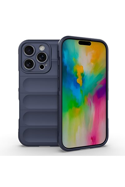 Rivor Apple iPhone 16 Pro Max Uyumlu Kılıf Kamera Koruma Parmak İzi Bırakmaz ...