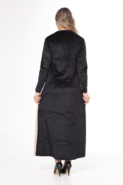 mervemoda ΓΥΝΑΙΚΕΙΟ ΜΑΚΡΙΜΑΝΙΚΟ ΒΕΛΟΥΔΙ ΦΟΡΕΜΑ