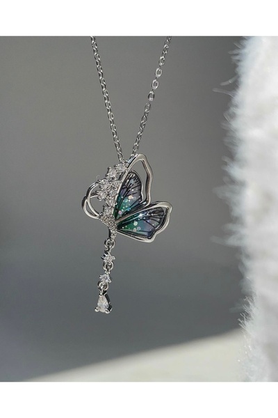 ArtBDesign Fairytale Kelebek Kolye ( Özel Çekmeceli Kutusunda )