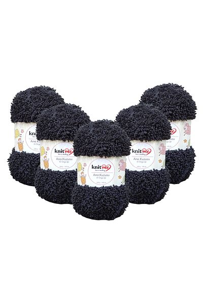 knitme 5 Κουβέρτες Main Lamb Cardigan - Πλεκτό νήμα, 100 γρ. 100 Μ.