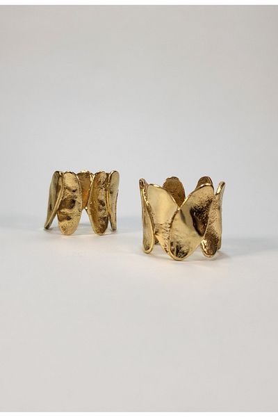 Sade Fashion Tulipan Ring Patterned