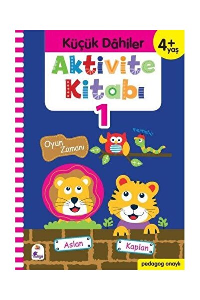 İndigo Çocuk Küçük Dahiler Aktivite Kitabı 1 (4+ Yaş) / İndigo Kitap / Güliza...