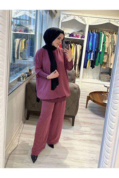 Invee İNVEE 6419 Menekşe Caz Tunik