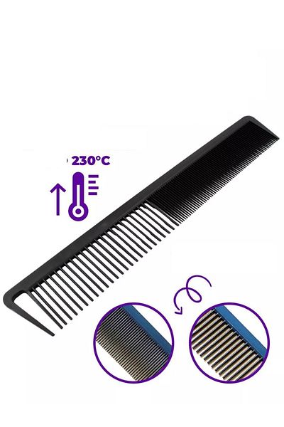 Transformacion Barber Hairdresser Hair Cutting Comb Carbon Nano Absolute Professional 720887