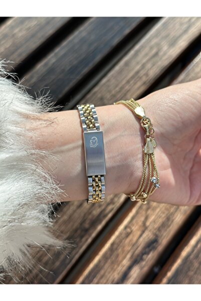 Sportive Sporty Steel Small Size Wristwatch