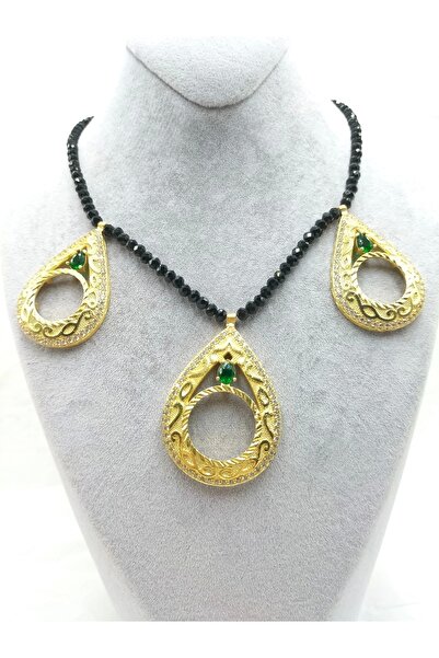 Arjew 1 Yarım 2 Çeyrek Altın Takmaya Uygun Hürrem Çerçeveli Kolye