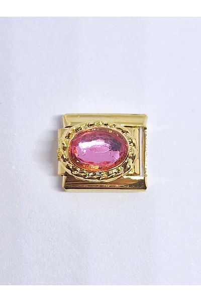 RoseCo00 Italian Steel Bracelet Charm