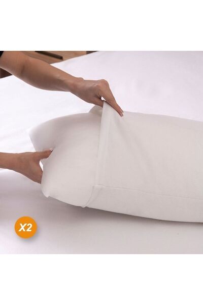 DENİZLİ ÇEYİZ مرتبة وسادة بسحاب مقاومة للسوائل مكونة من قطعتين