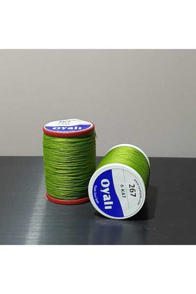 OYALI 4 Kat Suni İpek İplik Renk Kodu:267 Yeşil
