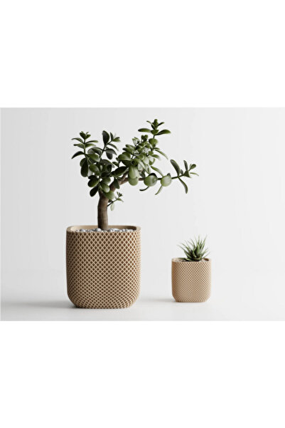 Genel Markalar FeelDESİGN new collection  Saksı çift Kaburga yuvarlak küp Vaz...